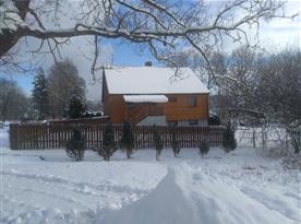 Chalupa U Vltavy - v zimě