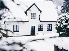 Dům v zimě