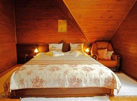 Apartmán Romantic - pokoj s manželskou postelí